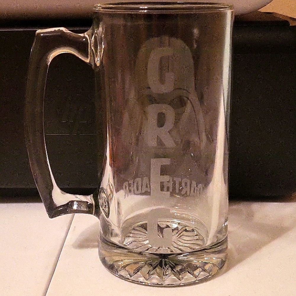 Custom Glass Beer Mug with name - Picture 8 of 10
